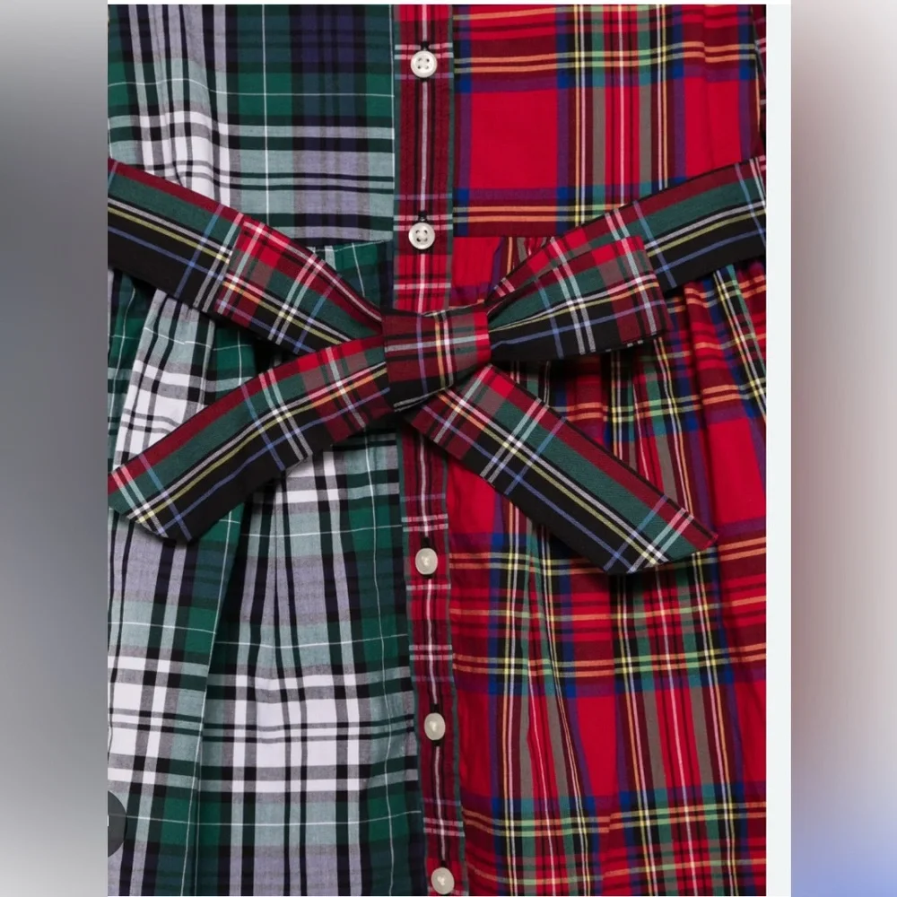 Polo Ralph LaurenGirls' Plaid Cotton Fun Shirt Dress, Size: 3T, NWT